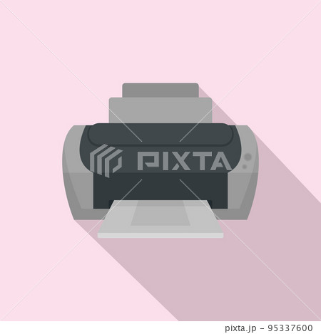 Photo printer icon. Flat illustration of photo printer vector icon for web design Photo printer icon. Flat illustration of photo printer vector icon for web design 95337600