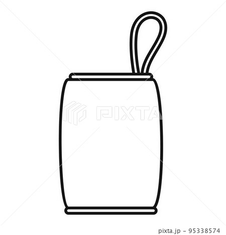 Protect bag icon. Outline illustration of protect bag vector icon for web design isolated on white background 95338574