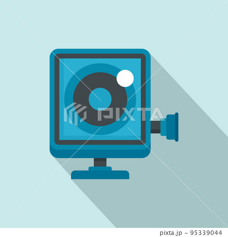 Action camera icon. Flat illustration of action camera vector icon for web design 95339044