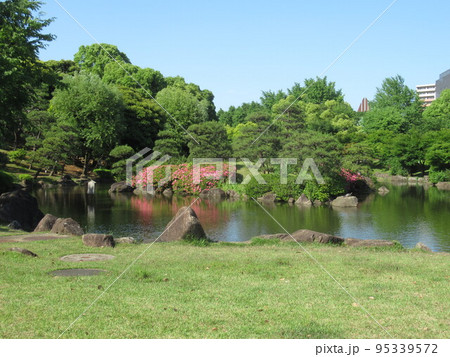 隅田公園（墨田区）の日本庭園 95339572