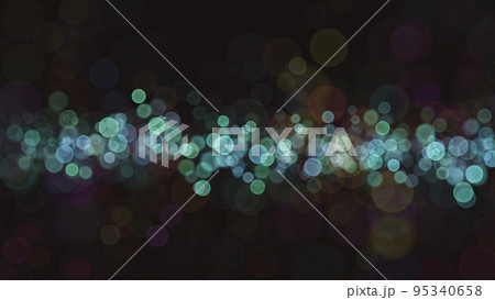 Blurred light halo concept with dark background. Blurred light halo concept with dark background. 95340658