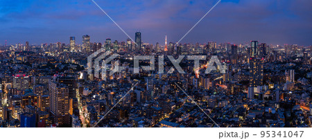 《東京都》東京都市夜景 95341047