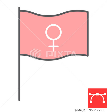 flag women's rights