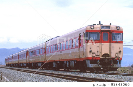 室蘭本線　礼文ー長万部　JR北海道　キハ56-208　臨時　ホリデーウォーキング 95343066
