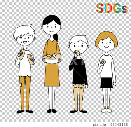 SDGs　GOAL2　飢餓をゼロに 95343188