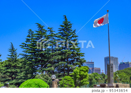 【東京の都市風景】外苑周辺の都市風景 95343654