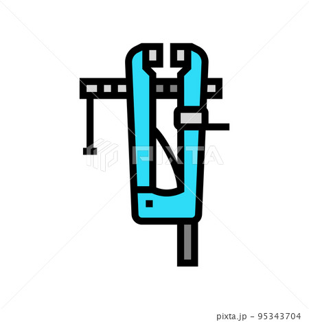 leg vice color icon vector illustration leg vice color icon vector illustration 95343704