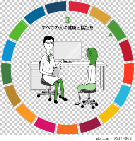 SDGs　GOAL3　すべての人に健康と福祉を 95344808