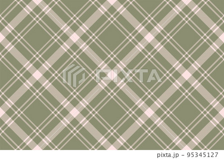 Tartan plaid background, diagonal check seamless pattern. Vector fabric texture for textile print, wrapping paper, gift card, wallpaper. Tartan plaid background, diagonal check seamless pattern. Vector fabric texture for textile print, wrapping paper, gift card, wallpaper. 95345127