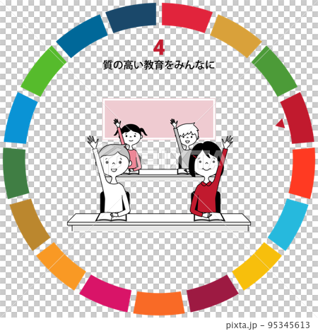 SDGs　GOAL4　質の高い教育をみんなに 95345613