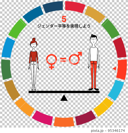 SDGs GOAL5 ジェンダー平等を実現しよう SDGs GOAL5 ジェンダー平等を実現しよう 95346174