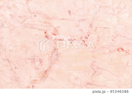 Rose gold marble texture background with high resolution, top view of natural tiles stone floor in luxury seamless glitter pattern for interior and exterior decoration. 95346386