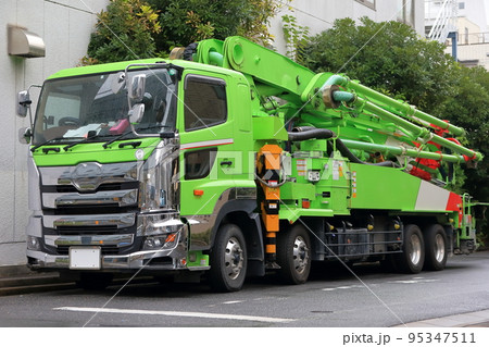 コンクリートポンプ車 イメージ コンクリートポンプ車 イメージ 95347511