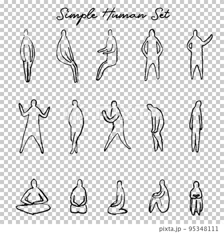 simple human set simple human set 95348111