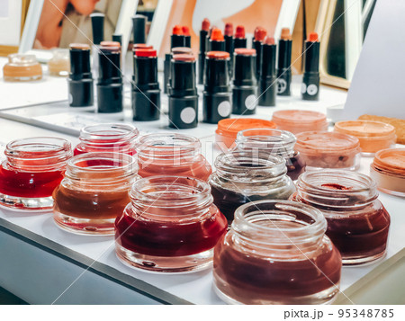 Makeup products closeup on sale Makeup products closeup on sale 95348785