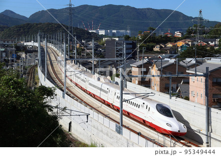 西九州新幹線かもめ号：N700S系（武雄温泉⇔長崎） 95349444
