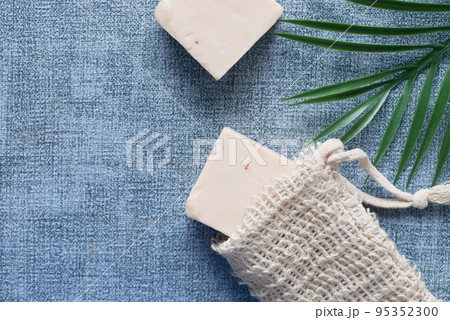 empty soap bag on white background , empty soap bag on white background , 95352300