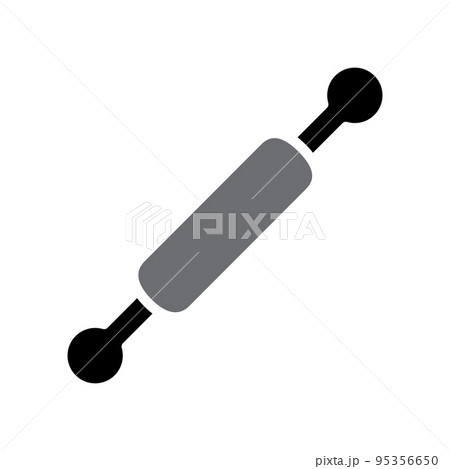 Illustration Vector Graphic of Rolling Pin icon Illustration Vector Graphic of Rolling Pin icon 95356650
