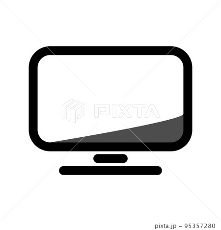 Illustration Vector Graphic of Monitor icon 95357280