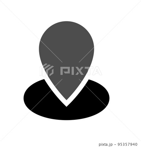 Illustration Vector graphic of pin location icon 95357940