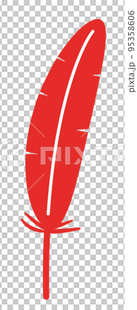 赤い羽根 95358606