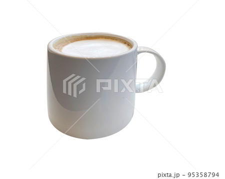 コーヒー カフェラテ 背景 95358794