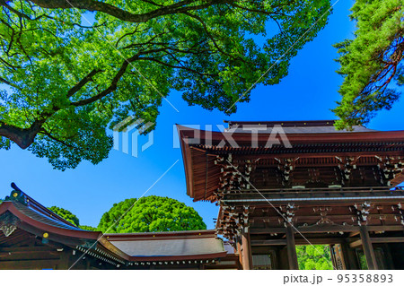 【東京の都市風景】明治神宮周辺の風景 【東京の都市風景】明治神宮周辺の風景 95358893