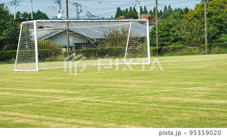 サッカーグランドとゴール 95359020