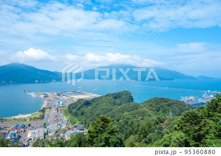 天筒山展望台から見た敦賀湾 天筒山展望台から見た敦賀湾 95360880