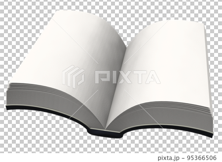 開いた本 95366506