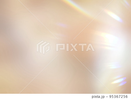 キラキラしたオーロラレインボーフレアスペクトル背景 95367256