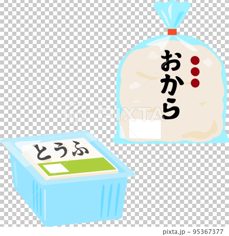 商業豆腐和豆渣 95367377