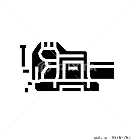 quick release vice glyph icon vector illustration quick release vice glyph icon vector illustration 95367769