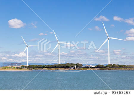 風力発電 95368268