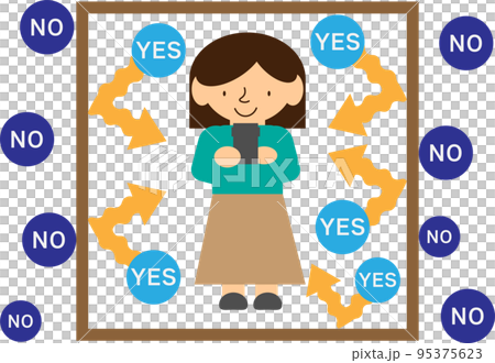 迴聲室現象的圖像 95375623