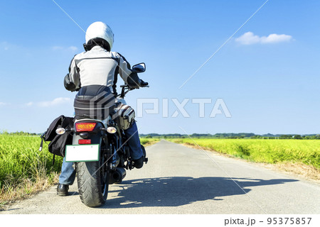 バイクライフ　中年ライダーとミドルクルーザー　千葉県 95375857