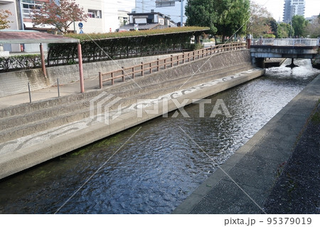 水門川と四季の路 95379019