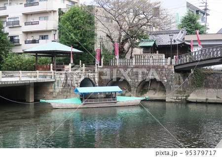 四季の広場横の水門川 四季の広場横の水門川 95379717