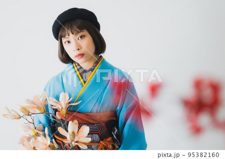 着物　色無地　振袖　 95382160