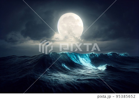 Greate Wave in ocean Greate Wave in ocean 95385652