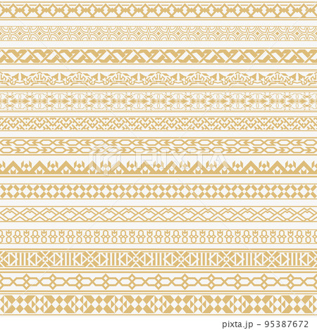 Vector set of dividers. Vector set of dividers. 95387672