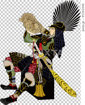 「月百姿」 「志津か嶽月 秀吉」その2 「月百姿」 「志津か嶽月 秀吉」その2 95391040