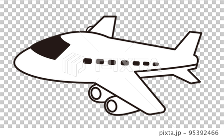 Illustration of an airplane 95392466