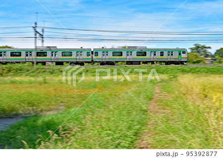 鉄道　JR東日本・宇都宮線　E231系S-09F(横コツ) 95392877