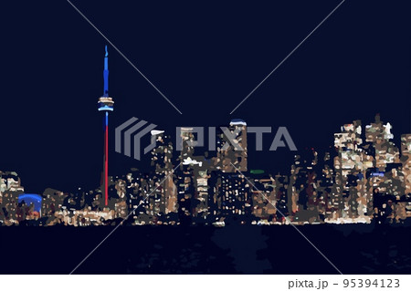 トロントの夜景 トロントの夜景 95394123