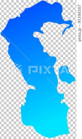 里海的剪影 95398387