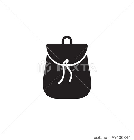 Woman hand bag logo design template 95400844
