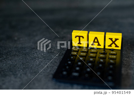 TAX(税金・計算のイメージ) TAX(税金・計算のイメージ) 95401549