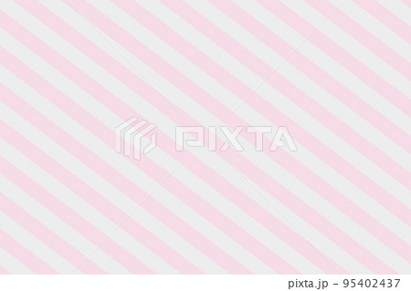 ピンクとグレーのストライプ背景 95402437