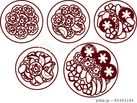 レンコン煮物L 95403184